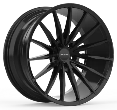 $1812.50 • Buy 19  INOVIT TORQUE Wheels Satin Black Staggered Rims 19x8.5 19x9.5 Inch 5x114.3