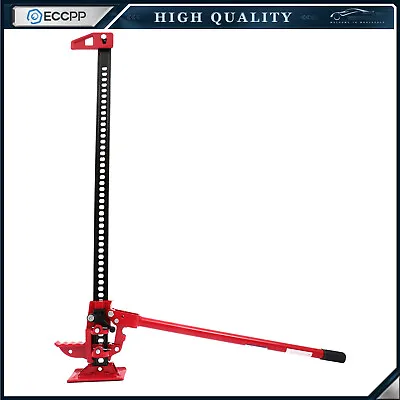 3 Ton Off Road Ratcheting Farm Jack SUV Truck High 48  Lift Bumper Tractor Red • $84.95