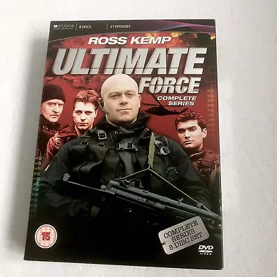 Ultimate Force - Complete Series DVD Box Set - UK TV Drama SAS - 15 - Ross Kemp • £11