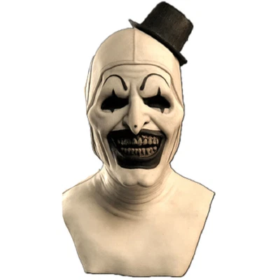 £20.99 • Buy Terrifier Mask Killer Art The Clown Halloween Scary Joker Full Head Mask Latex