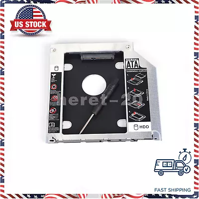 2nd HD HDD SSD Hard Drive Caddy Adapter For Macbook Pro 2009 2010 2011 2012 2013 • $6.98