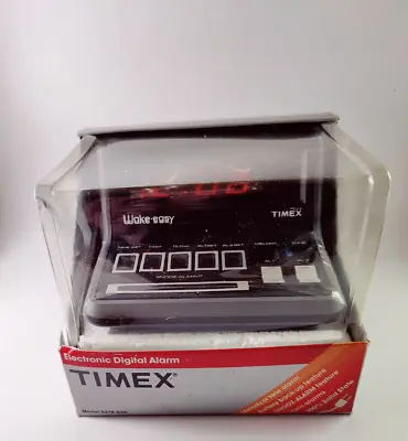 Vintage Timex Wake Easy Alarm Clock Model 5218 • $35