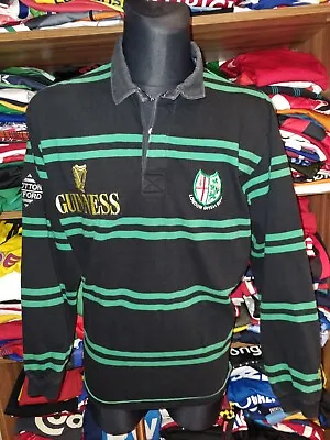 LONDON IRISH 1997 RUGBY SHIRT SIZE XL COTTON OXFORD GUINESS  (w886) • £174.99