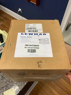 $300 • Buy New Lewmar Windlass Anchor Rope & Chain (10' 1/4 G4 Chain & 200' Rope)