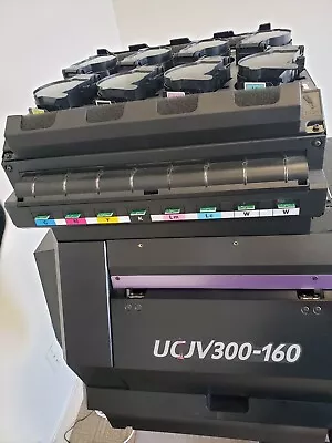 Mimaki UCJV300-130 54 ‘’ UV-LED Roll To Roll Cut-and-Print • $9500