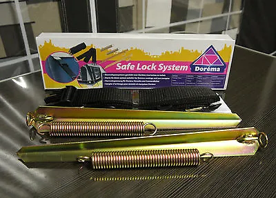 Dorema Safe Lock System Tie Down Kit For Dorema Caravan Awnings Storm Straps • £26.75