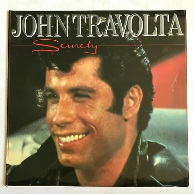 £6.88 • Buy JOHN TRAVOLTA - Sandy 1978 Vinyl LP + POSTER (Greased Lightnin') NM/VG++