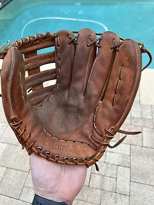 Vintage Wilson A2000 XLO RHT Baseball Glove - Made In The USA; XLNT Condition  • $119.99