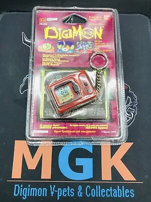 NEW Digimon Tamagotchi Version 2 V2 EURO Ver.2 Blister Box V-pet 1997 BIB RARE • $3500