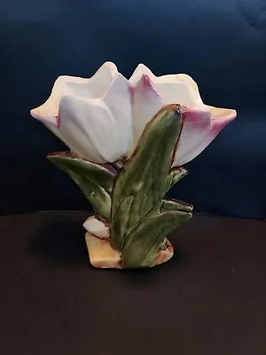 Vintage McCoy Double Tulip Vase C1948 READ • $25.99