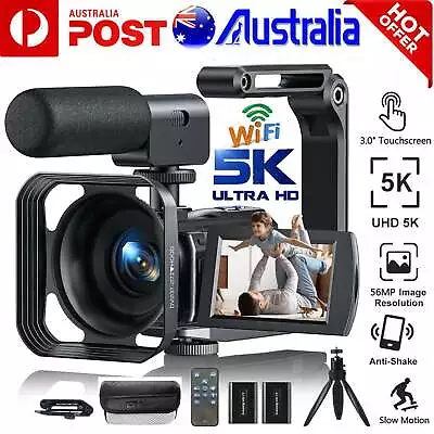 5K 56MP Camcorder Video Camera Go Pro Camera Vlog Camera Youtube Videos Recorder • $189.99