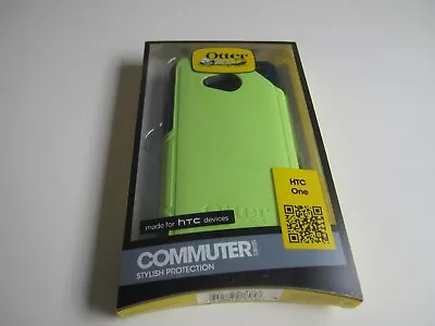 2013 Otter Box Commuter Series Lime Green HTC ONE Cover NOS BIS • $32.99