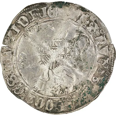 $117.98 • Buy [#184467] Coin, France, Flanders, Philippe Le Bon, Double Gros, VF(20-25), Silve