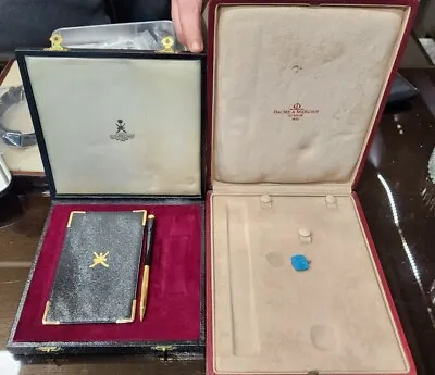 Oman Qaboos 🇴🇲 Qatar 🇶🇦  Watch Boxes & Pen - Rare Boxes • $2400