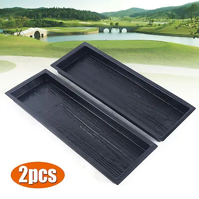 2pcs Concrete Mold Paving Mold Stepping Stone Mold Path Paver Walk Maker Patio • $17.10