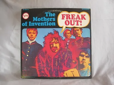 The Mothers Of Invention : Freak Out! 1966 Rock LP Vinyl Record V6/5005-1 (VG) • $34.99