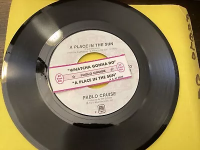 Pablo Cruise-Place In The Sun- Watcha Gonna Do? Unplayed  7”45 Rpm Box B • $1.89