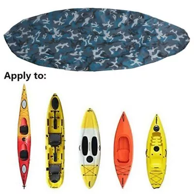 Kayaking Accessories Solar Resistant Dust Cover Boat Cover Kayak Storage Cover • £14.91