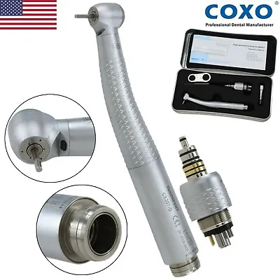 USA COXO Dental Fiber Optic LED Handpiece High Speed For WH Roto Quick Coupling • $116.99