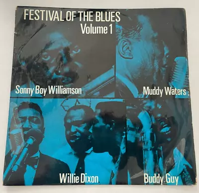 Festival Of The Blues Vol. 1 UK 45 EP W/ Muddy Waters + More W/ PS - PYE • $7