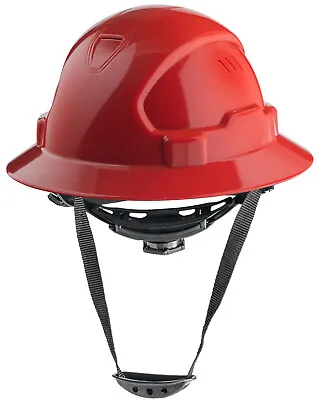 $19.99 • Buy Hard Hat Construction OSHA Approved Vented Full Brim Safety Helmet Hard Hats