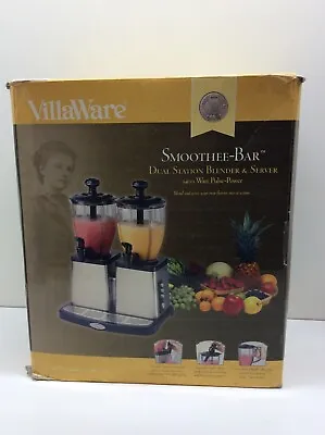 VillaWare V5787 Double Smoothie Stainless Steel Bar Blender And Server • $214.49