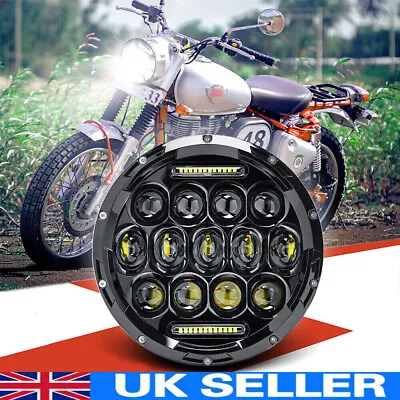 1PC LED 7   Motorcycle Headlight Projector Motorbike Lamp For Suzuki Bandit 1200 • £16.99