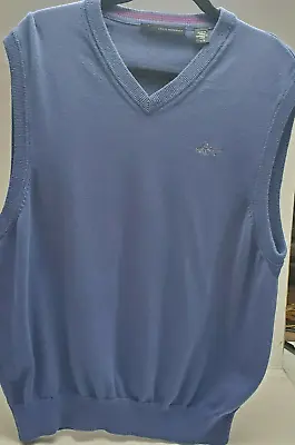 Greg Norman Men's Size L Casual Pull Over Sweater Vest V-Neck Sleeveless • $18.98