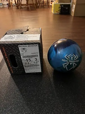 BW Real Monster 15 Pounds Bowling Ball • $319.99