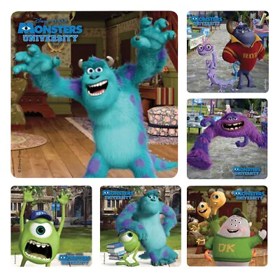 Monsters Inc Stickers X 6  Birthday Party Supplies Favour Mike Sully Stickers • $2.20