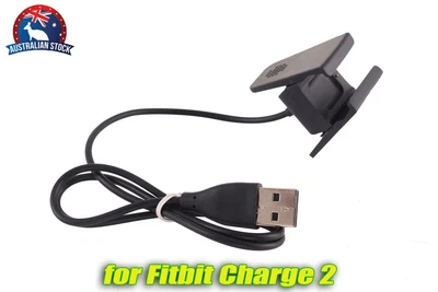 $10.35 • Buy NEW USB Charger Charging Cable For Fitbit Charge 2 Wristband Smart Fitness Watch