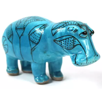 Metropolitan Museum Of Art Blue William The Hippo Egyptian 8  Figurine Large MMA • $52.20