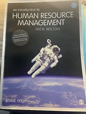 An Introduction To Human Resource Management By Nick Wilton (Mixed Media 2016) • £6