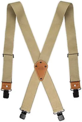 Dickies Men's Industrial Strength Ballistic Nylon Clip End Work Suspenders • $24.99