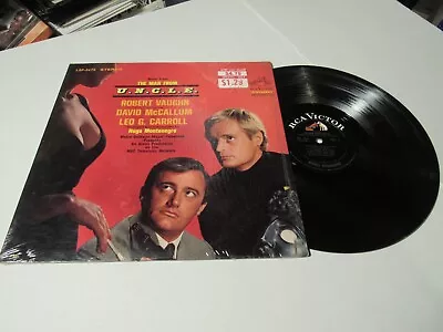 The Man From Uncle  Soundtrack  LP  RCA  Robert Vaughn   Shrink • $27.50