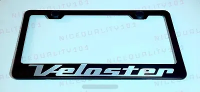 Veloster Stainless Steel Chrome Finished License Plate Frame Holder • $11.99