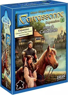Z-Man Games Carcassonne : Inns And Cathedrals Board Game Multicolor • $33.98