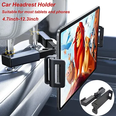 $14.85 • Buy 360° Mount Car Headrest Holder Seat Back Phone Tablet Universal For Apple IPad