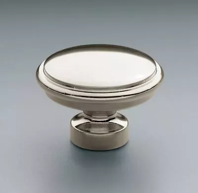 Restoration Hardware Lugarno Brushed Nickel 1.5 Inch Knob • $14