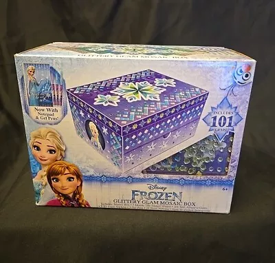 Disney Frozen DIY Glittery Glam Mosaic Box Jewelry Craft Kit • $23.99