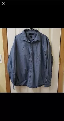 Marc Anthony Dress Shirt Long Sleeve Men's SIZE Xxl 2x Stylish Design Would... • $16.25