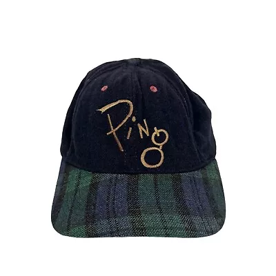 Vtg 90’s Ping Golf Black & Plaid Embroidered Hat Cap USA MADE • $39.99