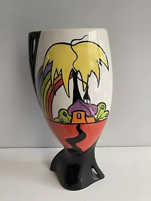 Lorna Bailey Very Rare Brampton Cottage Colourway  Vase Old Ellgreave Pottery • £95