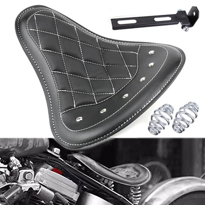 $69.69 • Buy Motorcycle Spring Large Solo Seat Bracket Bobber For Yamaha V Star 650 1100 1300