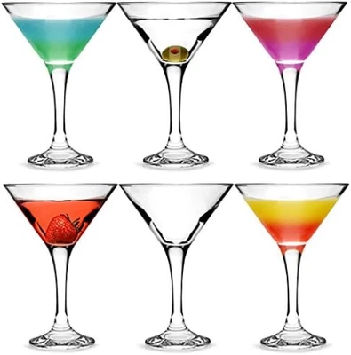 £21.81 • Buy Bar@drinkstuff Essence Martini Cocktail Glasses 175ml - Set Of 6 - Gift Boxed V