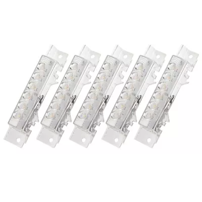 5x White Amber 6 Led Cab Marker Top Light For Volvo VN/VNL 2003-up Truck • $25.17