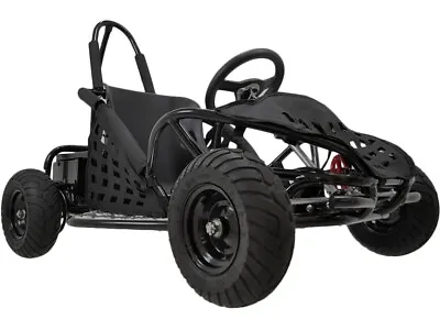 Go Kart Black Powerful Off Road 48v 1000w By MotoTec • $1199