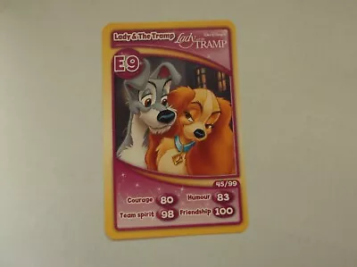 £0.99 • Buy Morrisons- Disney Paris: 20th Anniversary  LADY & THE TRAMP  #E9 Trading Card