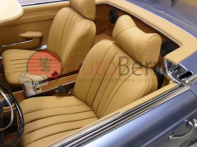 Mercedes W107 280SL 560SL 380SL 450SL Leather Replacement Seat Covers 1972-1989 • $895