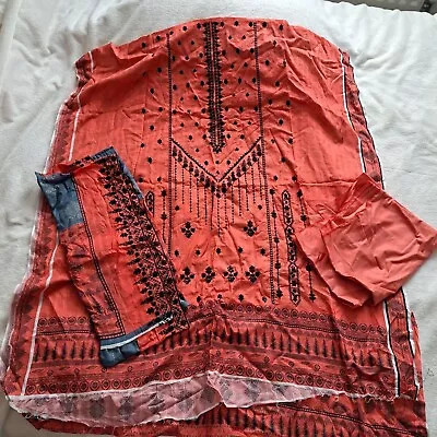 Brand New 3 Piece Designer  Shalwar Kameez Suit (unstitched) • £12.99